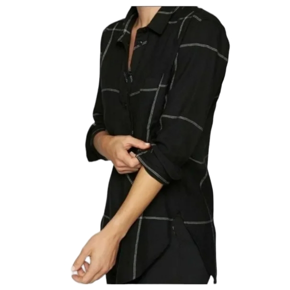 Athleta Trail To Town Flannel Tunic - Picture 2 of 10
